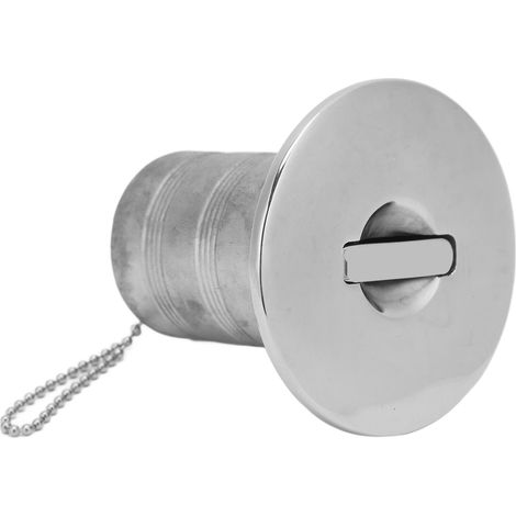 Bouchon de remplissage de carburant diesel pour bateaux, avec vis de 50 mm, en acier inoxydable 316, pour yachts, caravanes, camping-cars et véhicules de loisirs. (1/5)