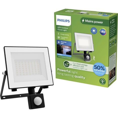 Philips LED Lois 929004643301 Faretto LED per esterno con rilevatore di movimento 14 W Colore luce: Bianco freddo