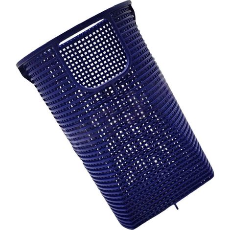 Écumoire de panier de pompe de filtration universelle pour piscine, débit élevé, avec filet d'interception des débris, matériau plastique résistant aux intempéries, disponible en plusieurs couleurs. (1/5)