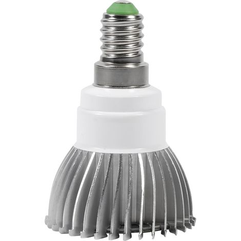 Ampoule LED de croissance à spectre complet 28 W pour plantes à fleurs, 85 V-265 V, culot E14 (1/5)