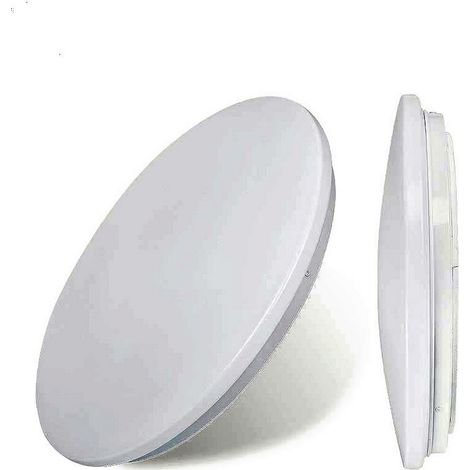 Lampada da parete a LED da superficie 18w 6500k ø33x6,6cm EDM (1/4)