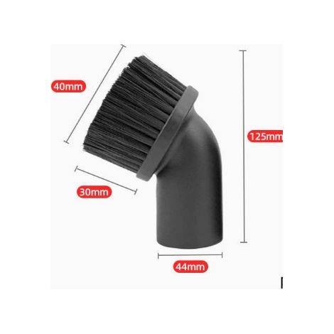 Lot de 2 brosses anti-poussière, embouts pour aspirateur et brosses pour meubles, diamètre 40 mm, compatible avec 1 aspirateur à eau et 1 aspirateur à sec (1/5)