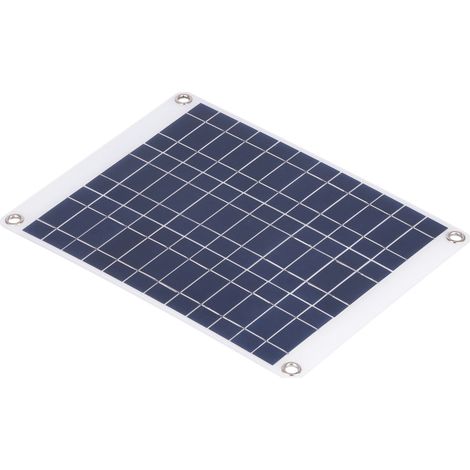 Panneau Solaire 15W Résistant Haute Sensibilité 3 Connexions Chargeur de Batterie Voiture Portable Kit Voyage Extérieur (1/5)