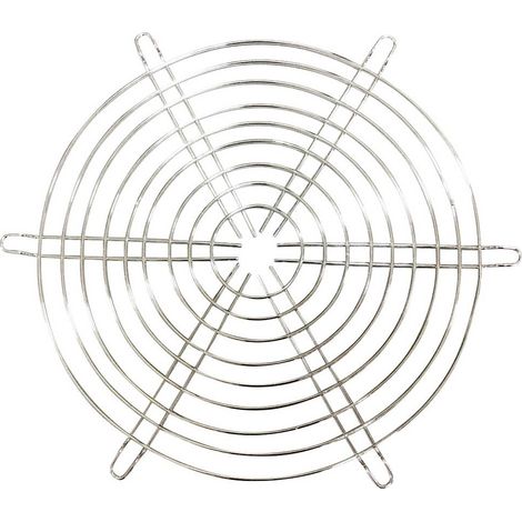 TRU COMPONENTS Griglia copriventola 1 pz. (L x A) 220 mm x 220 mm Acciaio