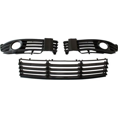 Griglia anteriore per VW Passat B5 FL 00-05 con fari alogeni, set L+R+centrale (1/2)