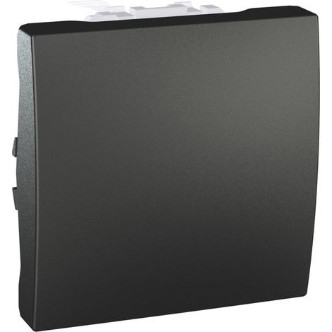 Permutateur Unica 10A connexion rapide 2 modules graphite (MGU3.205.12)