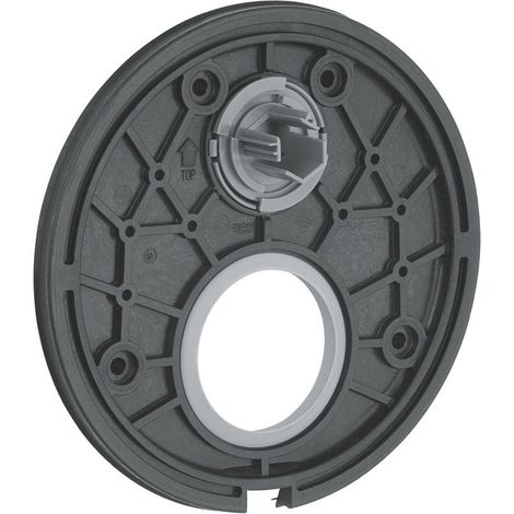 GROHE Montageplatte 49094, für Einhandmischer-Fertigmontagesets mit 3-Wege Umstellung, inklusive Dichtungen (1/2)
