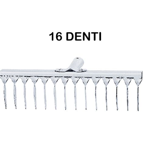 RASTRELLO AERATORE 16 denti cm 42 16 denti cm 42