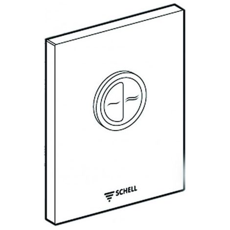 SCHELL Plaque de commande WC EDITION ECO
