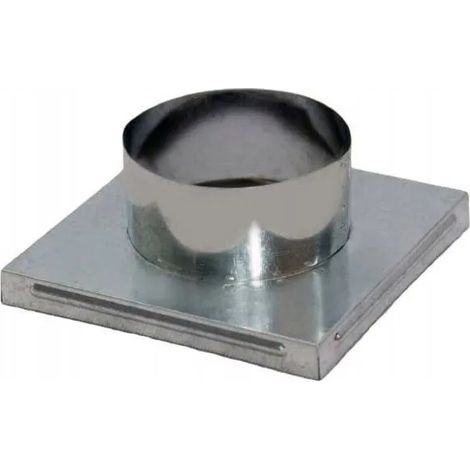 Accessori per camino fischer chimney grille reduction acciaio zincato 17x17x10 cm
