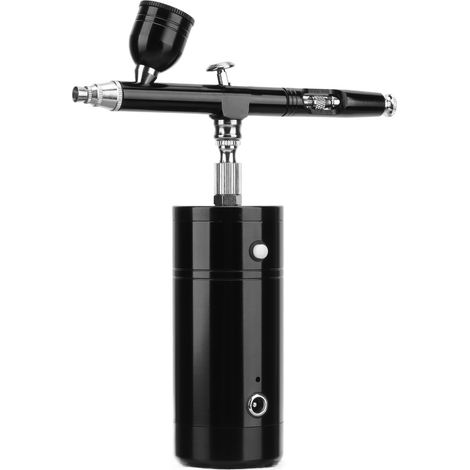 Kit Aérographe Sans Fil Rechargeable Pistolet Portable pour Manucure Déco Gâteaux DIY (1/5)