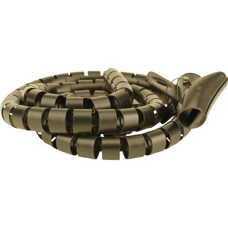 Spiralschlauch mit Werkzeug 28mm 1,5m schwarz Kabel & Leitungen