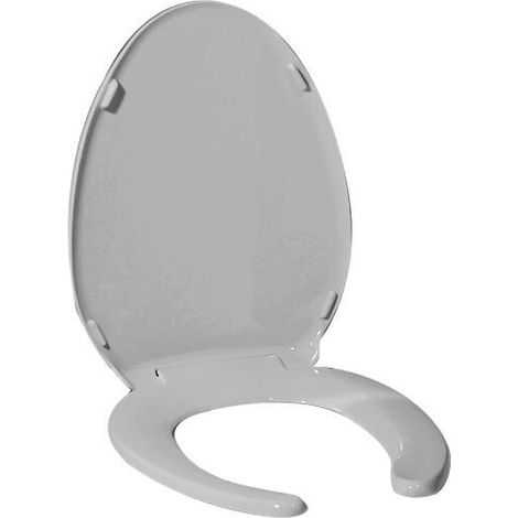 PONTE GIULIO - SEDILE PER VASO WC SERIE CASUAL IN POLIPROPILENE CON APERTURA FRONTALE B41DEO42 (1/2)