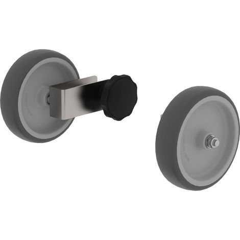 Günzburger Steigtechnik 2x roulettes de levage pour échelle à plate-forme, enfichables - 052085