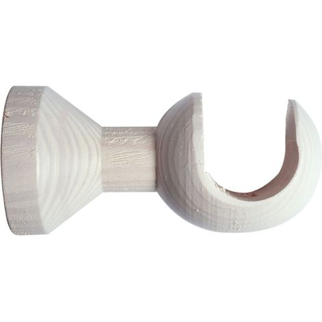 Supporto parete iw Cintacor ideas wood colore gesso 1 pz (1/2)