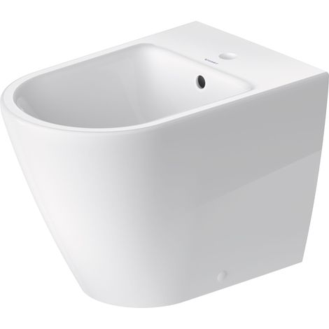 DURAVIT 2295100000 Bidet sur pied D-Neo, 580 mm, blanc avec trop-plein (1/5)