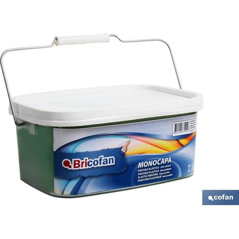 Mittelgrüner Einschicht-Kunststofflack (2,5 l)