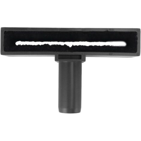 QORVA-Outil de lame de brosse lavable réutilisable de nettoyage de ventilateur de plafond pour la maison noir (1/5)