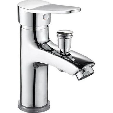 Mitigeur De Douche - Robinet Monotrou Chaud Froid - Montage Apparent Mural - Limiteur De Température - Sortie Double Automatique - Clapet Anti-Retour - 1 Pièce (1/5)