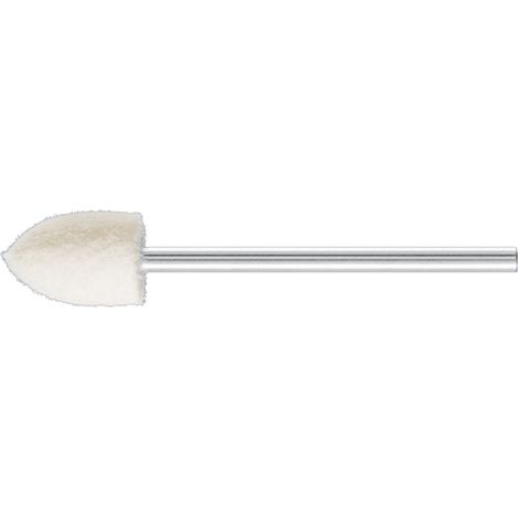 PFERD TOOLS harte Filzpolierstifte Spitzkegelform Ø 8x12 mm Schaft-Ø 2,35 mm 10 Stk (1/4)