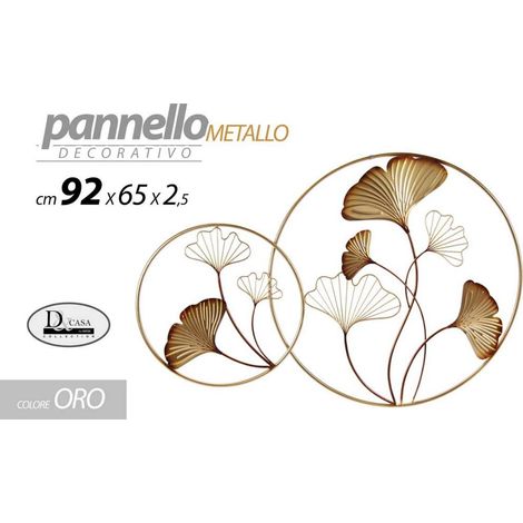 Decorazione Casa Appendibile in Metallo 92 x 65 x 2,5 cm (1/2)