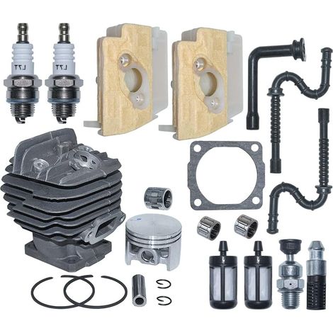 44.7Mm Cylinder Piston Kit, For Stihl 026 Ms260 Chainsaw, 1121 020 1217, 1121 120 1612 (1/5)