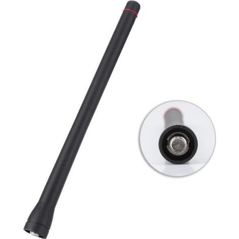Antenne VHF - - Flexible - Résistante - Haute Sensibilité - Compatible ICOM F11 F14 F15 F16 F33 (1/4)