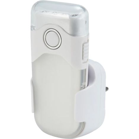 Alecto - torcia a led / luce notturna ricaricabile - atl80 - 8712412577057