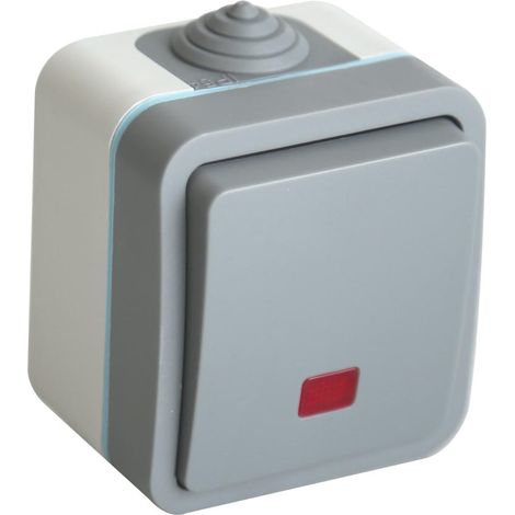 Interfono onlex surface bell push button luminoso ip54 ABS
