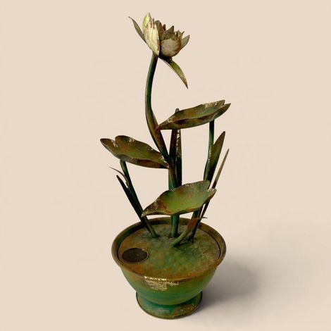 Fontaine à eau nénuphar 27x27x60cm (1/5)