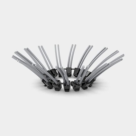 Karcher Home Garden Banda di Spazzola in Nylon Nero Grigio (1/4)