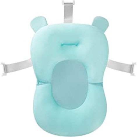 Anatomische, hängemattenartige Universalhalterung für die türkisfarbene Badewanne Primabobo Jinx (1/5)