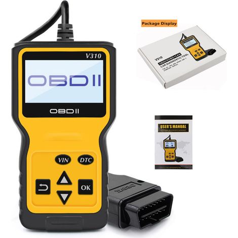 OBD2 lecteur de code V310 CAR Diagnostic Tool appareil de diagnostic pour voitures (1/2)