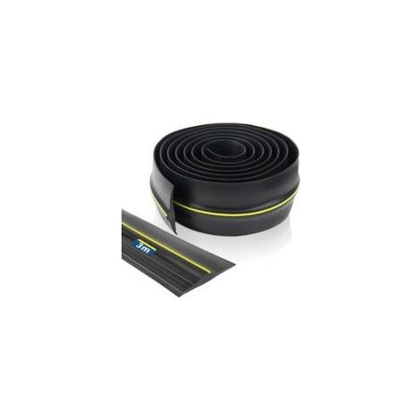 Joint de seuil de porte de garage en caoutchouc EPDM 3 m – Résistant aux intempéries – Largeur 90 mm – Installation facile