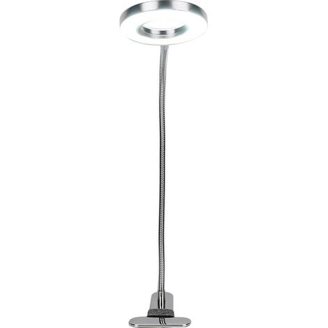 Lampe de table rechargeable USB, à intensité variable, pour étudier ou lire, avec protection des yeux et pince pour lampe (1/5)