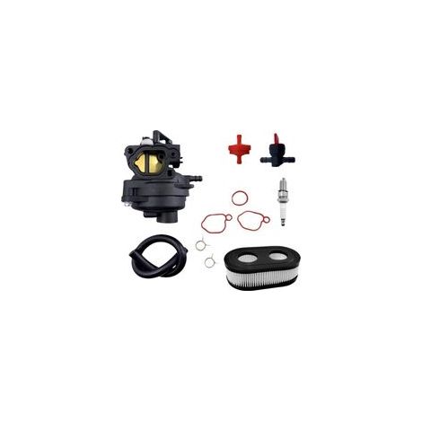Conveniente para el kit de carburador 799584 594058, bujía y filtro de aire compatibles con 594057 592361 594529 TB110 (1 unidad) (1/3)