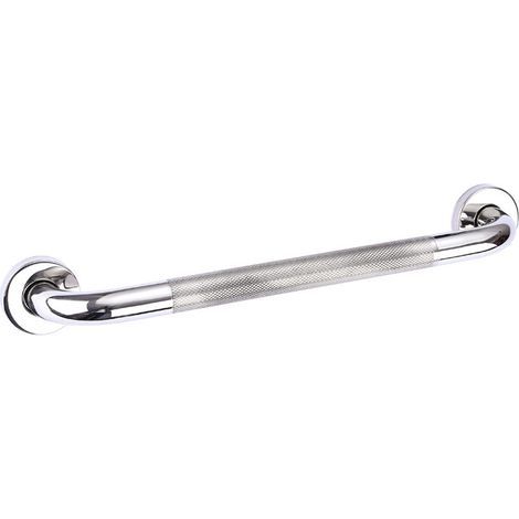 AIDUCHO Barres D'appui De Salle De Bain Barre D'appui De Sécurité Main Courante Baignoires Douches Support Mural Rail De Support Salle De Bain Poignée Antidérapante Avec Porte-Serviettes (40 Cm) (1/2)