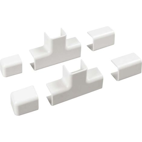 Giunto a T per canale 20 x 15 mm
