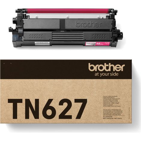 Brother TN-627M cartucho de tóner 1 pieza(s) Original Magenta (1/5)