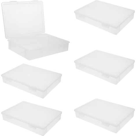 Aufbewahrungsboxen Wiederverwendbar aus Weißem Kunststoff (1/5)