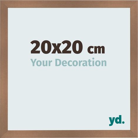 yd. - Cadre photo 20x20 - Cuivre Decor - MDF - Bologna (1/5)