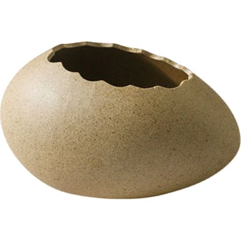 Bol décoratif réaliste en céramique, imitant une coquille d'œuf, sans substances toxiques, idéal pour les nouilles et les desserts à la maison ou au restaurant. (1/5)