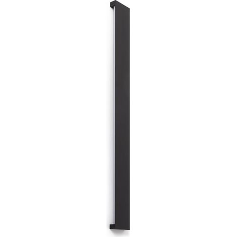Aplique de Pared Exterior LED 30W Aluminio Bathen Negro
