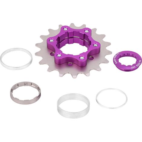 Roue libre 18T pour vélo acier, pignon fixe mono-vitesse, accessoire cyclisme (1/5)