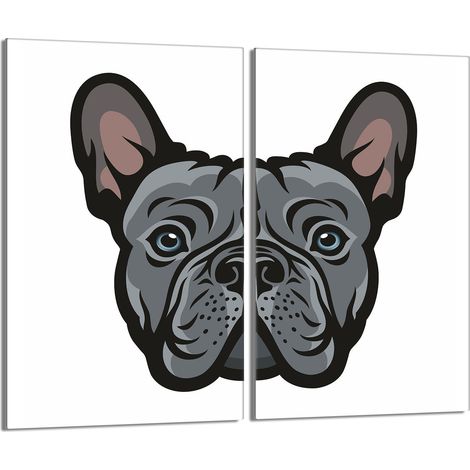 Placa protectora de vidrio para la estufa 2x30x52 Perro (1/5)
