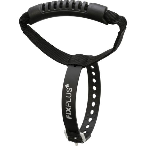 FixPlus, cinghia elastica di fissaggio con maniglia - 2,3 x 66 cm (1/4)