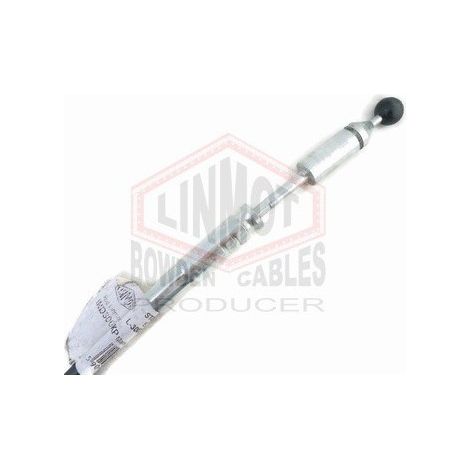 CAVO DI CONTROLLO DEL DISTRIBUTORE IDRAULICO - SISTEMA NIMCO, L-3000 mm, (sfera in plastica) (1/3)