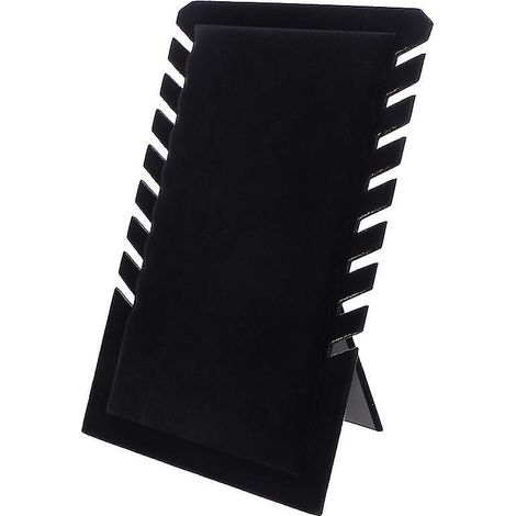 Porte-objets de rangement en flanelle pour présentation (1/3)