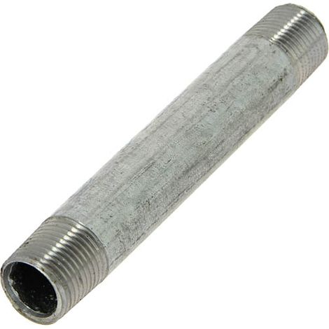 Bobine fonte galva longueur 100mm Mâle 3/8