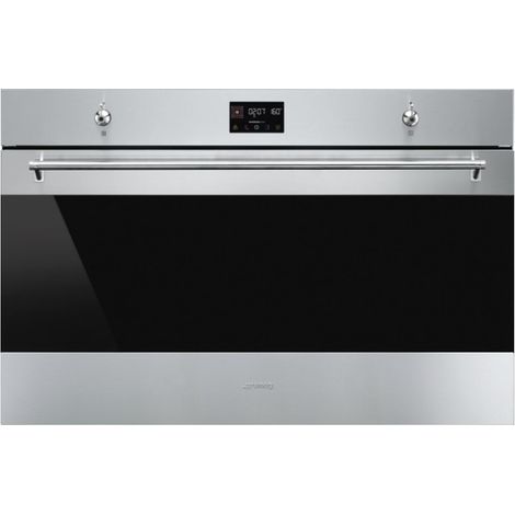 Smeg Classic SF9302TX forno 115 L Acciaio inox Made in Italy. Dimensione del forno: Largo, Tipo di forno: Forno elettrico, Capacità interna forno totale: 115 L. Posizionamento dell'apparecchio: Da ... (1/4)